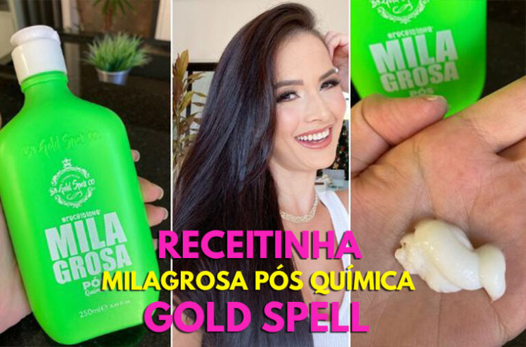 Receitinha Milagrosa P S Qu Mica Gold Spell Resenha