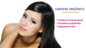 Enxofre Orgânico - Engrossa, Fortalece e Acelera o crescimento do cabelo