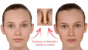 Técnicas de contorno facial com maquiagem: iluminar