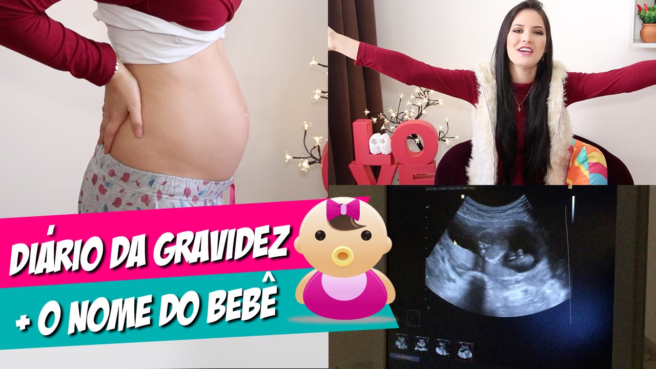 2° Diário da gravidez + revelação do nome do bebê! (20 semanas)