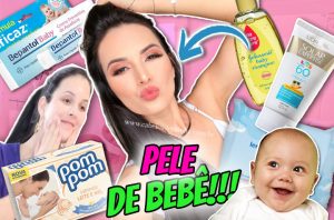 7 produtos de bebê que fazem bem para a nossa pele