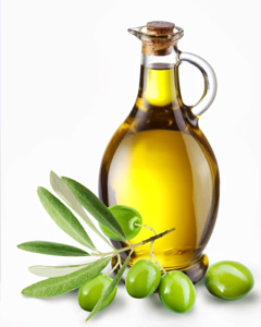 8 - Umectação com óleo de oliva 