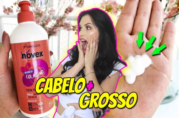 Creme De Pentear Novex Infus O De Col Geno Bom Resenha