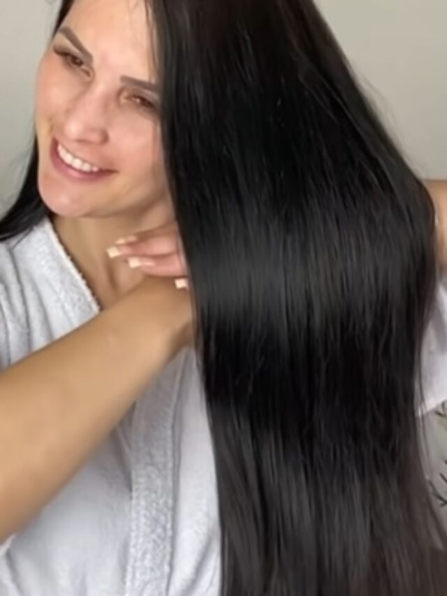 Como deixar o cabelo lisinho naturalmente?