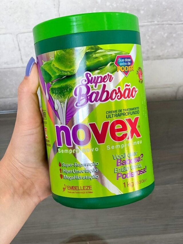 Novex Super Babosão da Embelleze é bom? Resenha