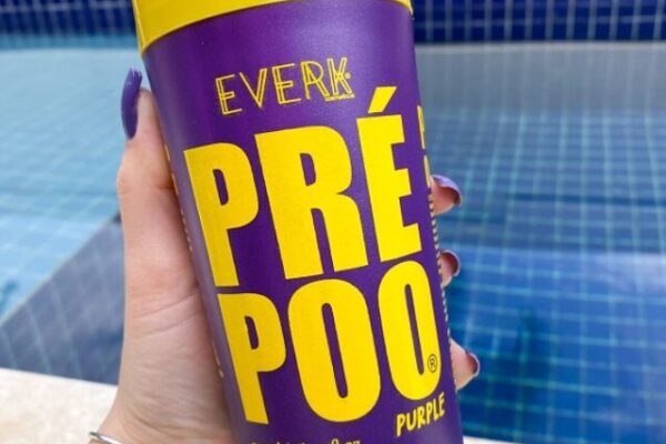 Para que serve e como usar o Pré  Poo Purple da Everk?
